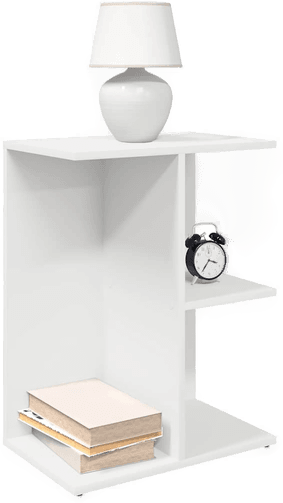 Vidaxl Nattbord 2 stk hvit 46,5x29x61 cm