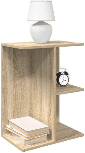 Vidaxl Nattbord 2 stk sonoma eik