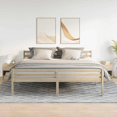 Vidaxl Nattbord 2 stk sonoma eik