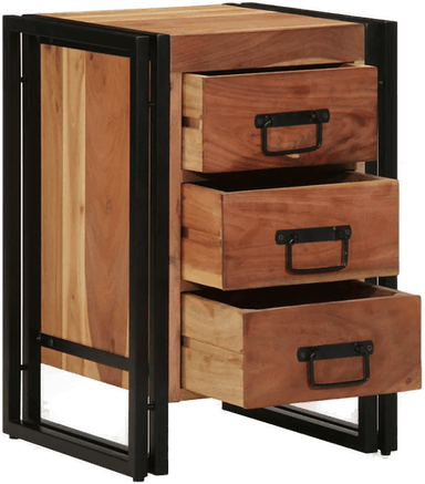 Vidaxl Nattbordskap Brun 40 x 40 x 59 cm