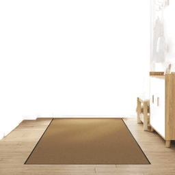 Vidaxl Dørmatte Krem og svart 120 x 400 cm