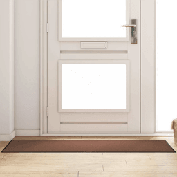 Vidaxl Dørmatte Brun og svart 60 x 180 cm