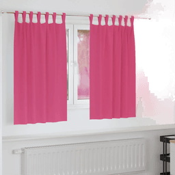 Vidaxl Mørkleggende Gardiner Lys Rosa 140 x 140 cm