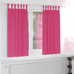 Vidaxl Mørkleggende Gardiner Lys Rosa 175 x 140 cm