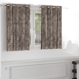 Vidaxl Fløyel Gardiner 140 x 140 cm