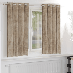 Vidaxl Fløyel Gardiner 175 x 140 cm