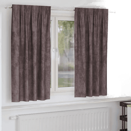 Vidaxl Fløyel Gardiner Brun 175 x 140 cm