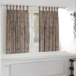 Vidaxl Fløyel Gardiner 140 x 140 cm