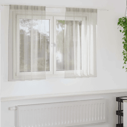 Vidaxl Voile Gardin 140 x 140 cm Krem