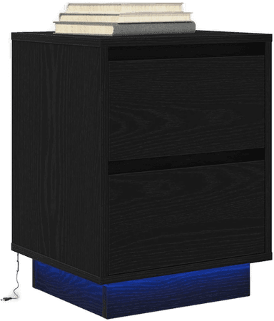 Vidaxl Nattskap med LED-lys