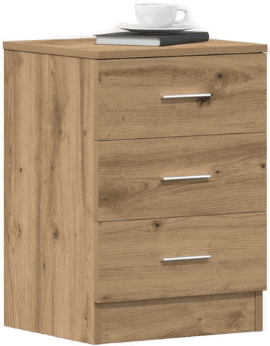 Vidaxl Nattbord 2 stk artisan eik 38x35x55 cm