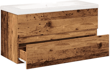 Vidaxl Servantskap gammelt tre