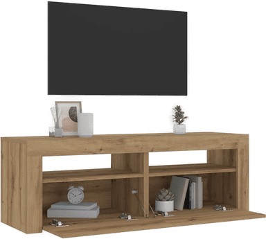 Vidaxl Nattbord 2 stk med LED 60x35x40 cm