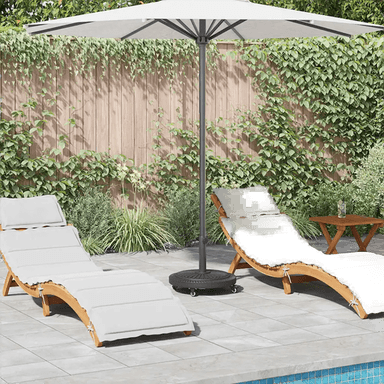 Vidaxl Parasollfot Art Deco Svart Ø 45 cm