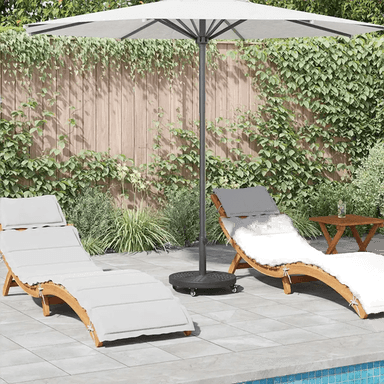 Vidaxl Parasollfot Art Deco Svart Ø 45 cm