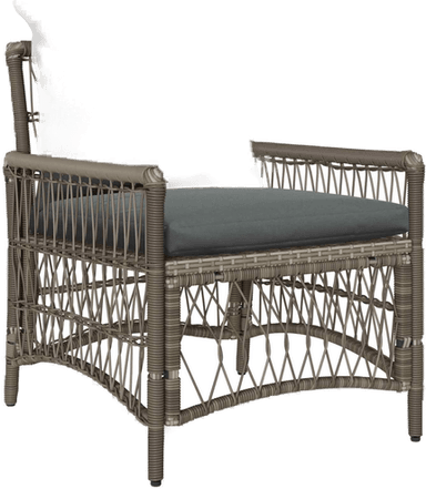 Vidaxl Hage Stol Grå 73 x 61 x 77 cm