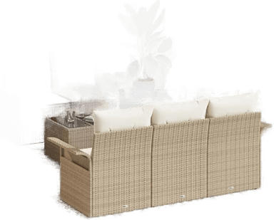 Vidaxl Sofa sett 6 pcs Beige