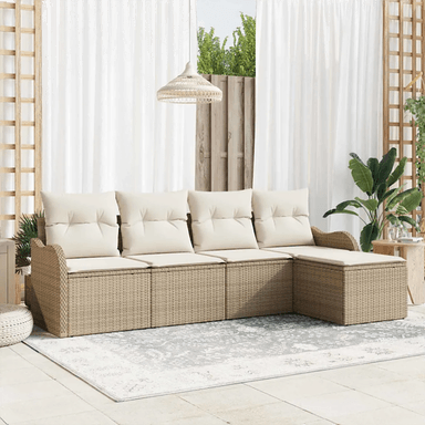 Vidaxl Hagesofa Set Beige