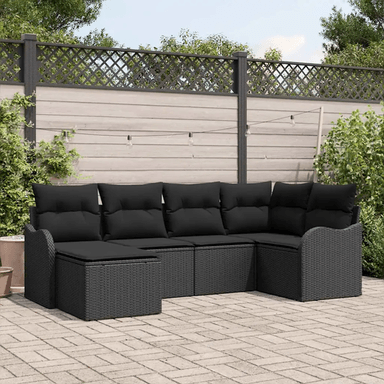 Vidaxl Hagesofa Set 6 pcs