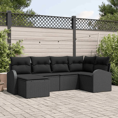 Vidaxl Hagesofa Set 6 pcs
