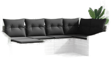 Vidaxl Sofa sett 6 pcs Lysegrå