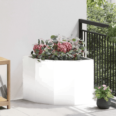 Vidaxl Hjørne Plante Hvit 60 x 60 x 50 cm