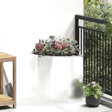 Vidaxl Hjørne Plante sølv 45 x 45 x 50 cm