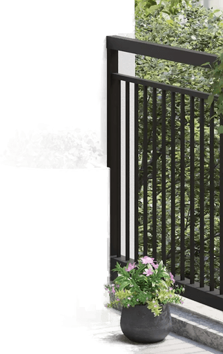 Vidaxl Hjørne Plante Antrasitt 30 x 30 x 50 cm