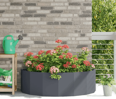 Vidaxl Plantekasse Antrasitt 120 x 60 cm