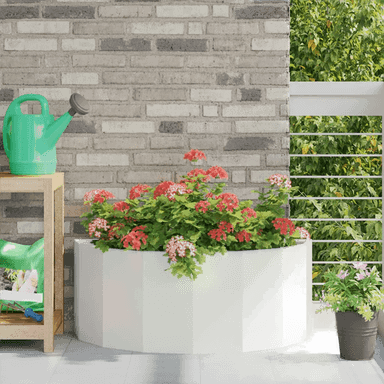 Vidaxl Plantekasse Hvit 90 x 45 x 35 cm