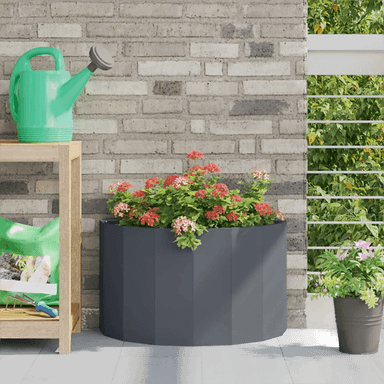 Vidaxl Plantekasse Antrasitt 60 x 30 x 35 cm