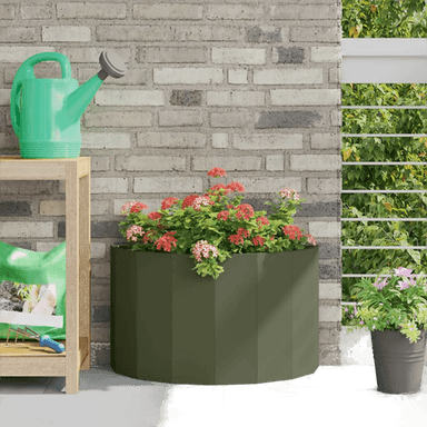 Vidaxl Plantekasse Olivengrønn 60 x 30 x 35 cm