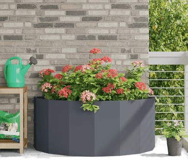 Vidaxl Plantekasse Antrasitt 120 x 60 x 50 cm