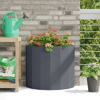 Vidaxl Plantekasse Antrasitt 60 x 30 x 50 cm