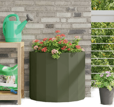 vidaXL Plantekasse Olivengrønn 60 x 30 x 50 cm