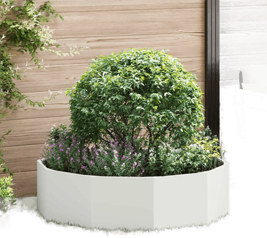 Vidaxl Plantekasse Hvit 120 x 120 cm