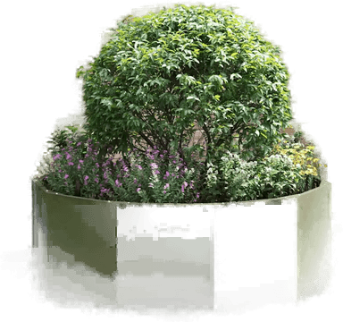 vidaXL Plantekasse Olivengrønn 90 x 90 x 35 cm