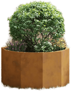 Vidaxl Plantekasse Rusten 60 x 60 x 35 cm