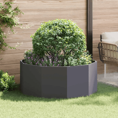 Vidaxl Plantekasse Svart 120 x 120 x 50 cm