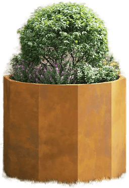 Vidaxl Plantekasse Rusten 60 x 60 x 50 cm