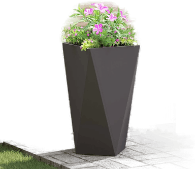 Vidaxl Plantekasse Svart 40 x 40 x 75 cm