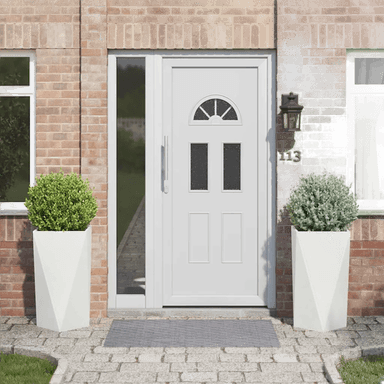 Vidaxl Plantekasse 40 x 40 x 75 cm Hvit