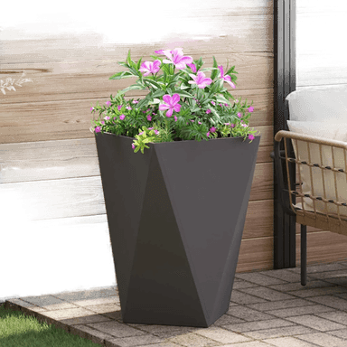 Vidaxl Plantekasse Svart 50 x 50 x 75 cm