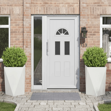 Vidaxl Plantekasse 50 x 50 x 75 cm Hvit