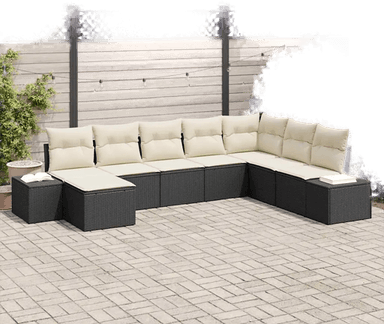 Vidaxl Hagesofa Set 8 pcs