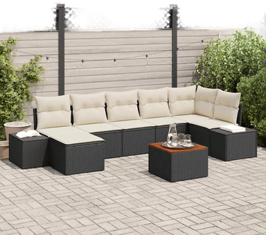 Vidaxl Hagesofa Set 8 pcs