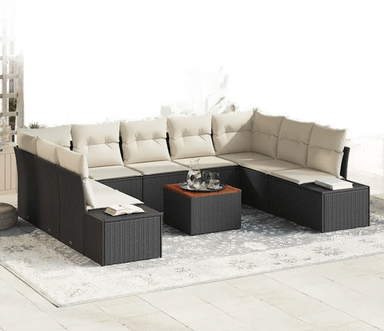 Vidaxl Hagesofa Set 10 pcs