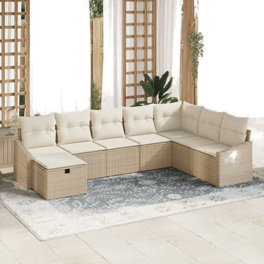 Vidaxl Hagesofa Set 8 pcs