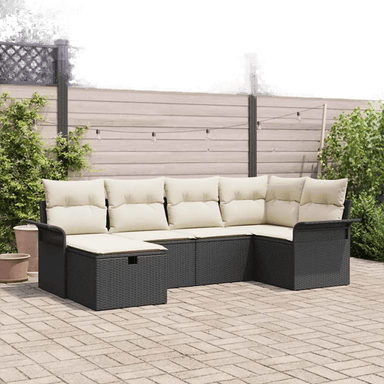 Vidaxl Hagesofa Set 6 pcs