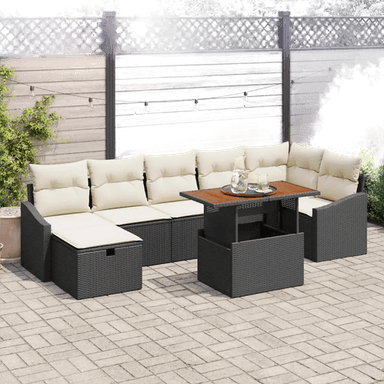 Vidaxl Hagesofa Set 8 pcs